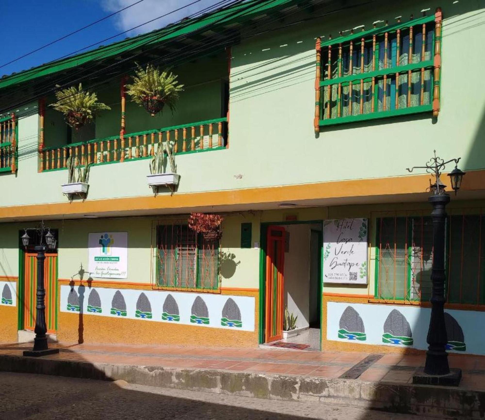 Hotel Casa Verde Guatapé Exterior foto